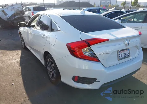 2017 Honda Civic Ex z USA, uszkodzony, nr VIN 2HGFC2F77HH576310